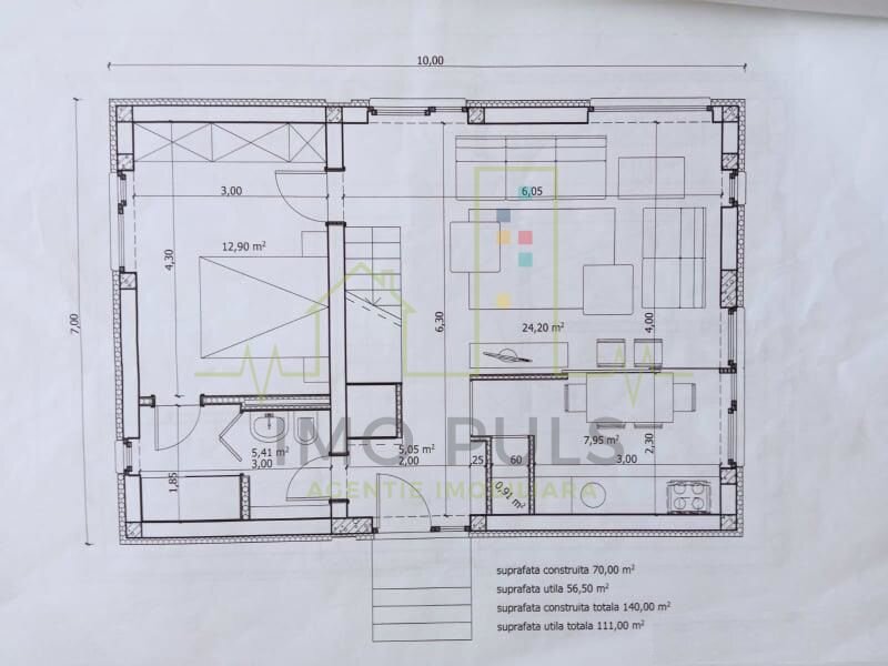 Timis Casa individuala, doua fronturi stradale, teren generos